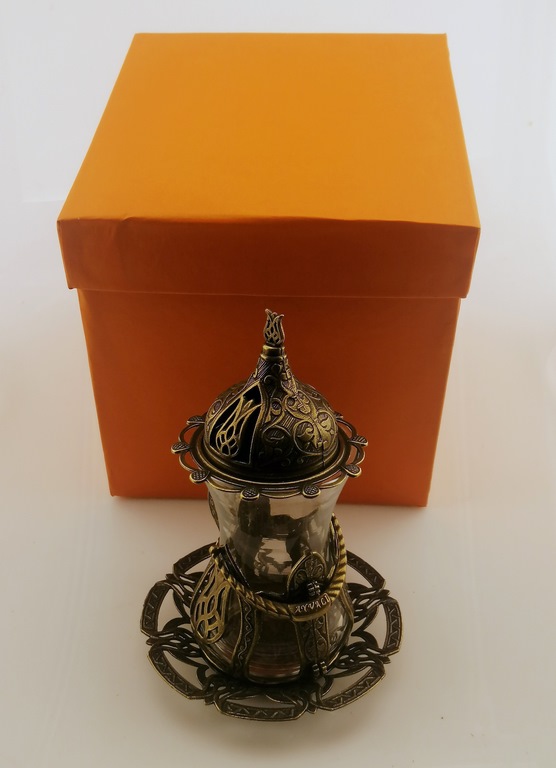 Коробка под армуд турецкий с ложементом, оранж